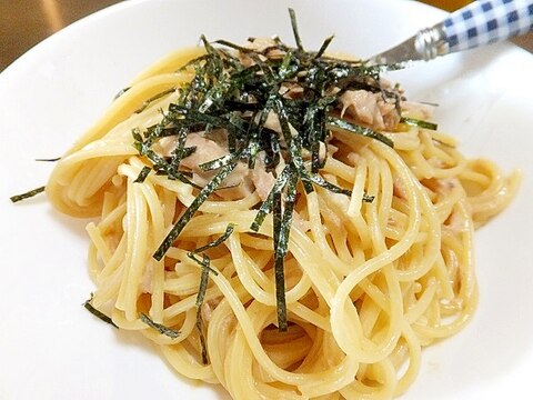 ふんわりごま油風味のツナパスタ♪